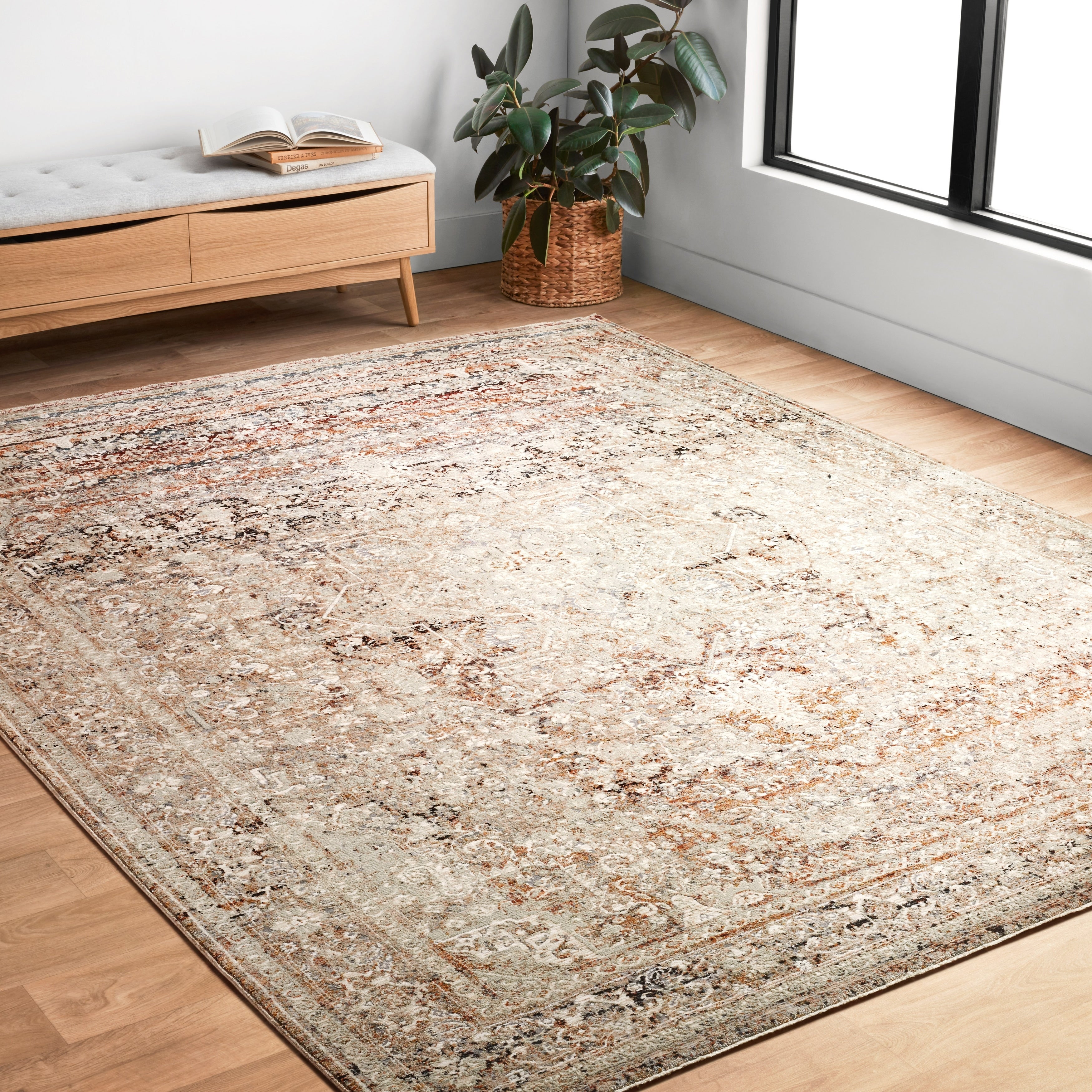 Alexander Home Morisa Collection Traditional Inspired Area Rug