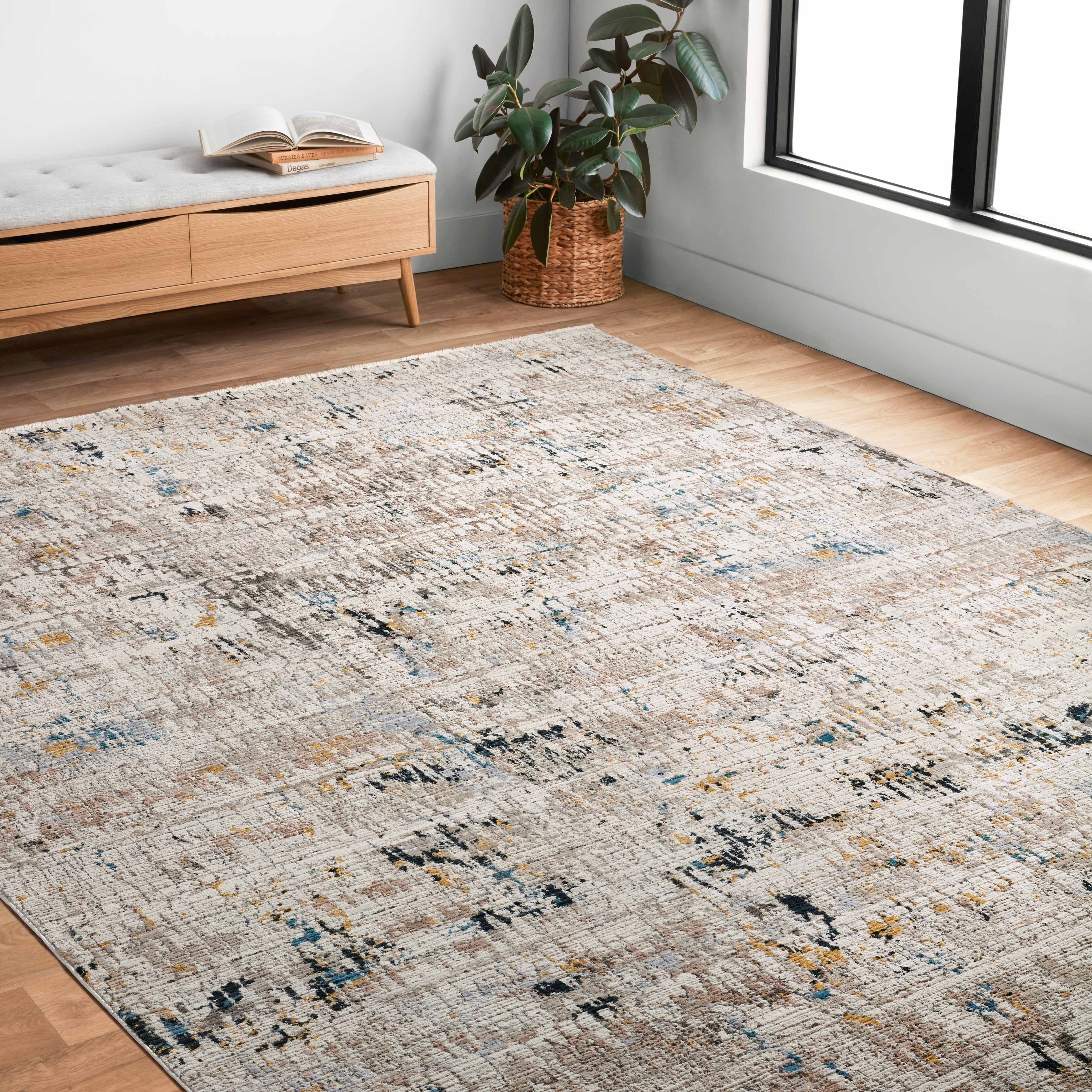 Alexander Home Reese Graphic Modern And Contemporary Area Rug