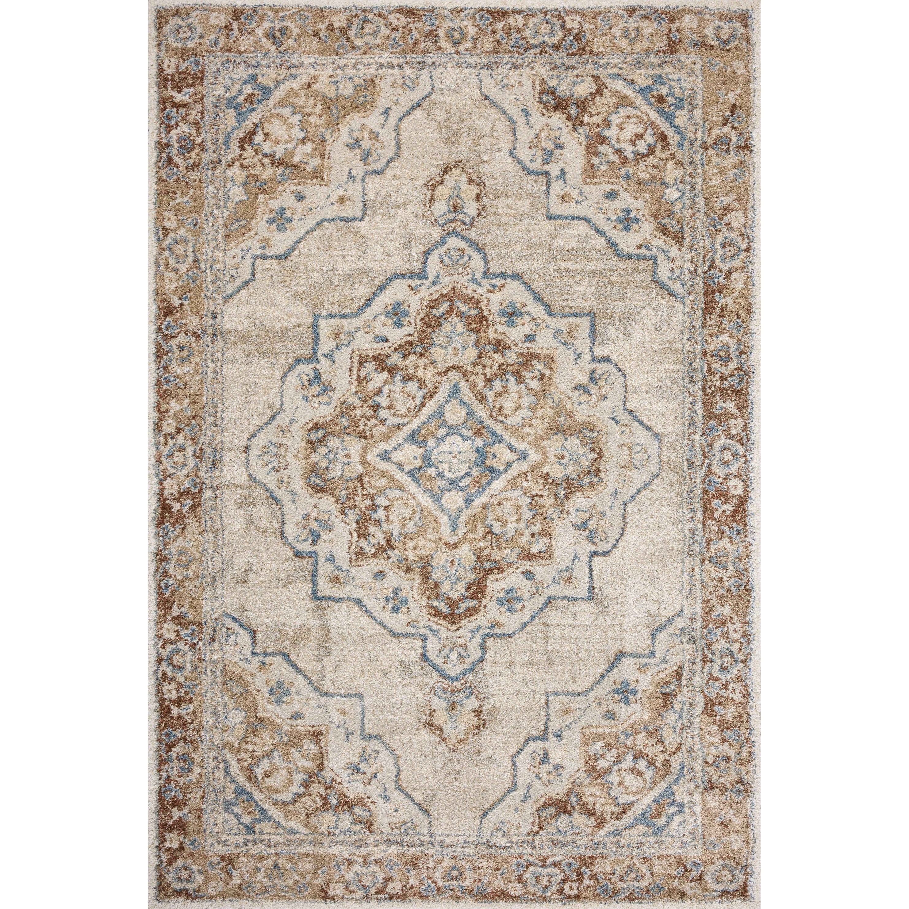 Alexander Home Talverly Oriental Traditional Area Rug