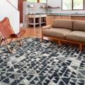 Alexander Home Vail Mid Century Modern Geometric Diamonds Area Rug