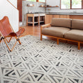Alexander Home Vail Modern Contemporary Triangle Area Rug
