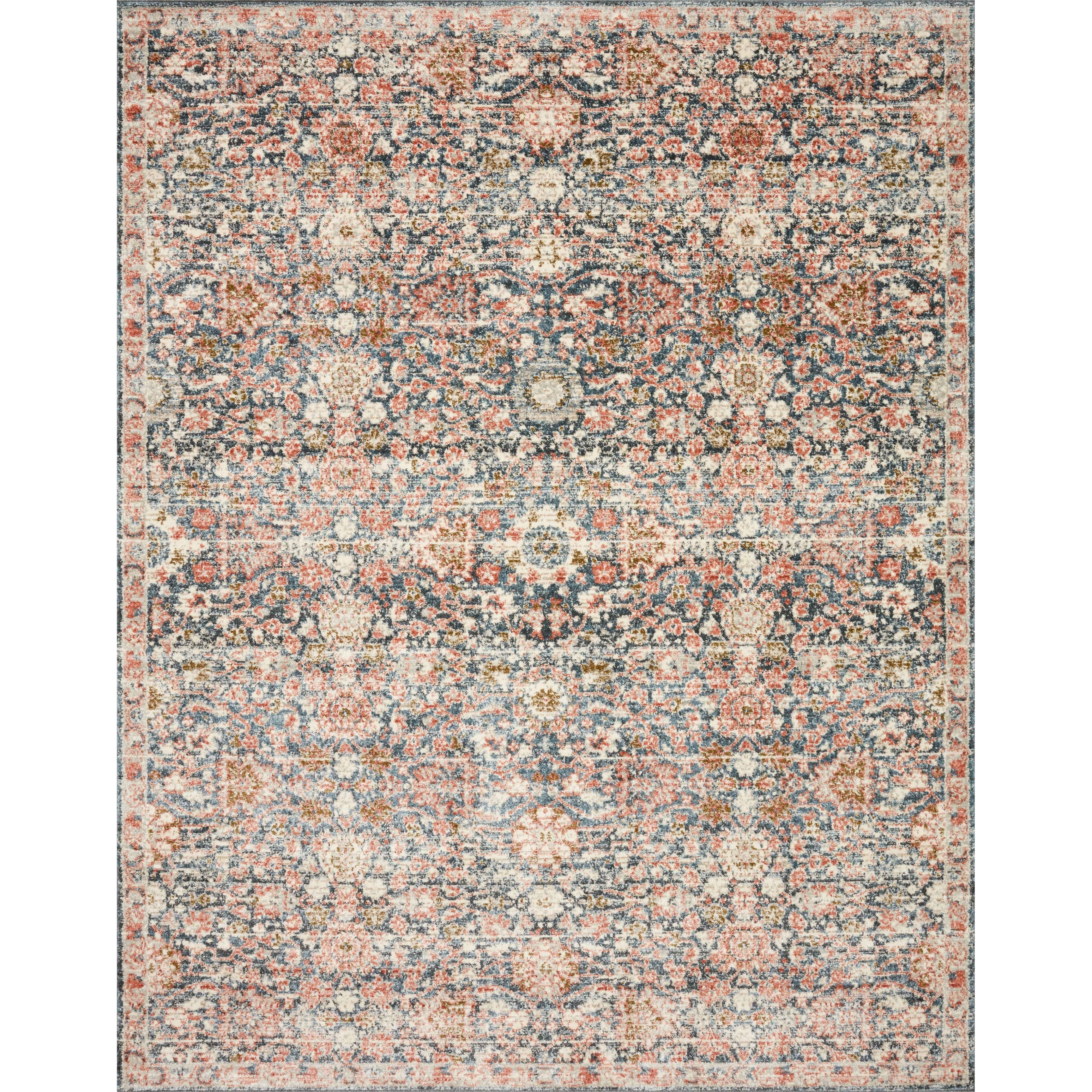 Alexander Home Valeria Distressed Shabby Chic Area Rug