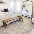 Alexander Home Venetian Star Persian Distressed Area Rug
