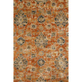 Microfiber Transitional Taupe Floral Damask Rug