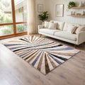Alexia Collection Geometric Modern Contemporary Area Rug
