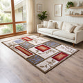 Alexia Collection Geometric Modern Contemporary Area Rug