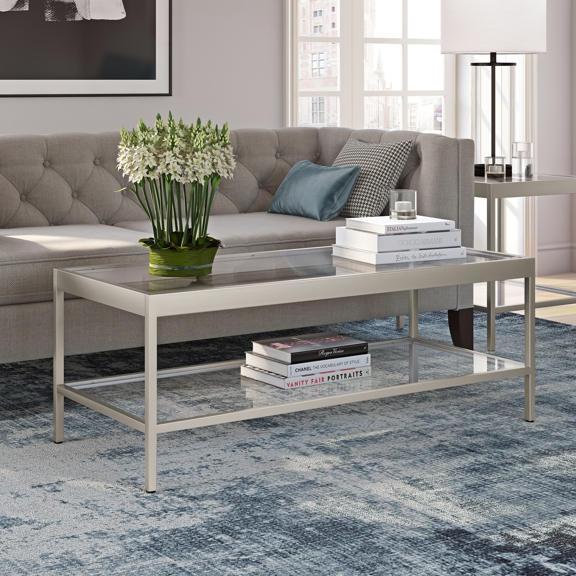 Alexis Coffee Table Blackened Bronze