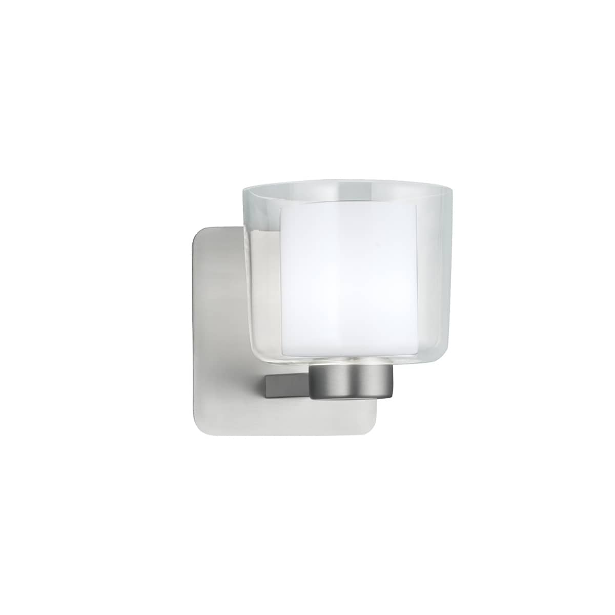 Alexus 5.75 High 1 Light Sconce Brushed Nickel 5.75 Inch Tall