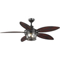 Alfresco Collection Architectural Bronze Ceiling Fan 13.58 X 36.69 X 17.32