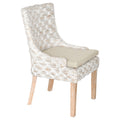 Alfresco Dining Chair Water Hyacinth Savannah White Wash