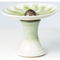 Alfresco Home Daisy Birdbath Green