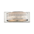 Alico Somerset Crystal Glass And Chrome 2 Light Vanity