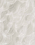 Alina Wallpaper, Gray Swatch