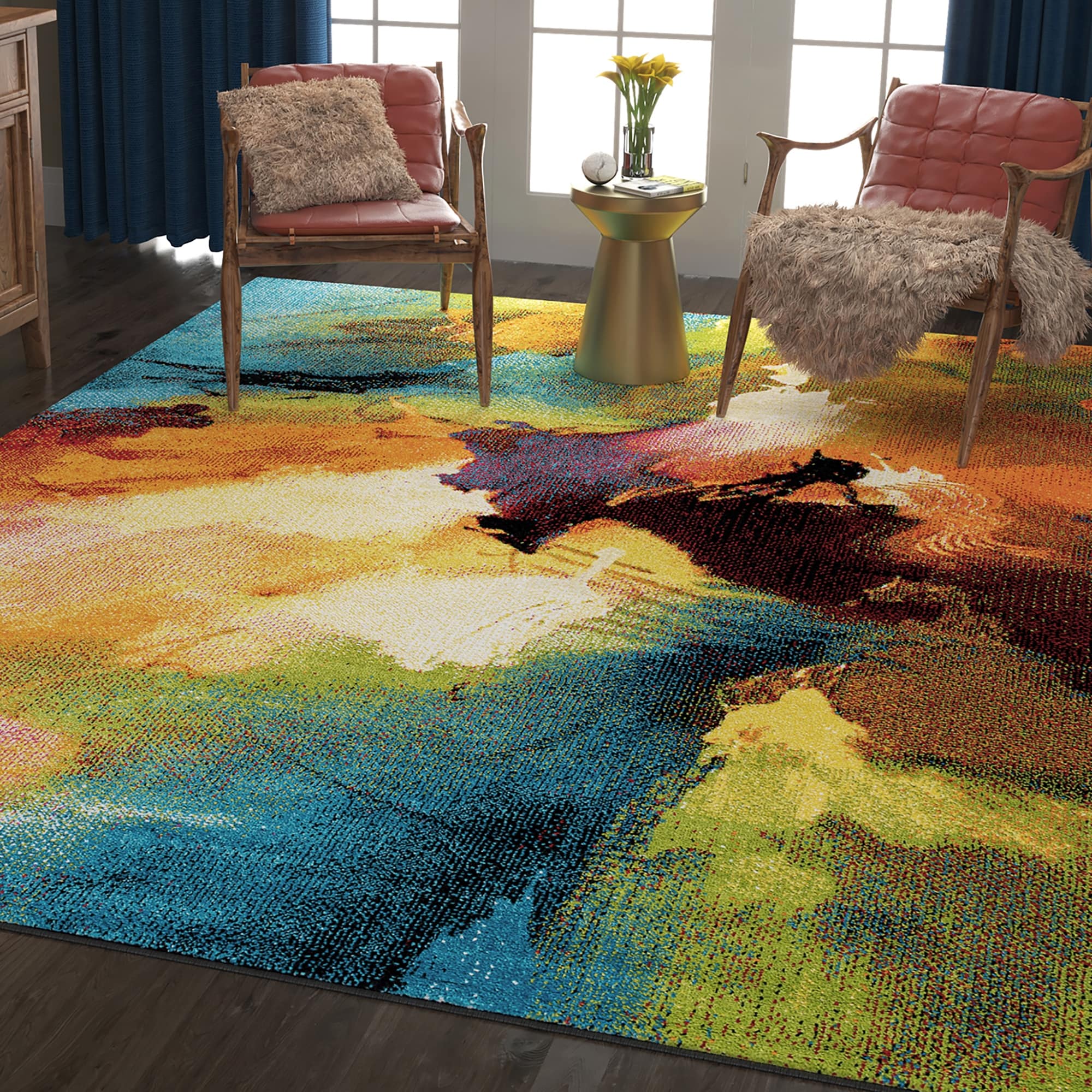 Alise Rugs Avdel Contemporary Abstract Area Rug 710 X 103