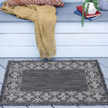Porch Den Becky Traditional Border Area Rug