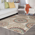 Alise Rugs Decora Transitional Geometric Area Rug 710 X 103