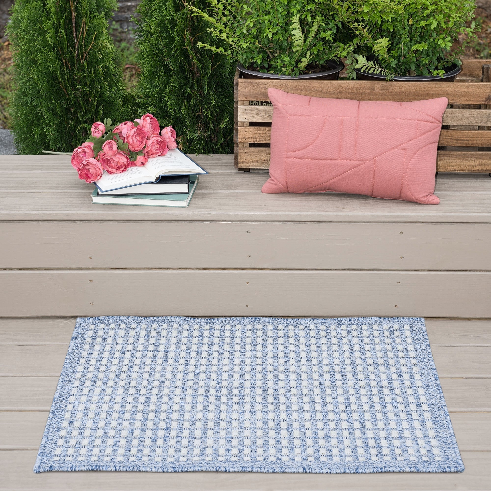 Alise Rugs Dennis Contemporary Basektweave Area Rug