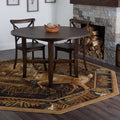 Alise Rugs Natural Lodge Novelty Lodge Area Rug 53 X 73