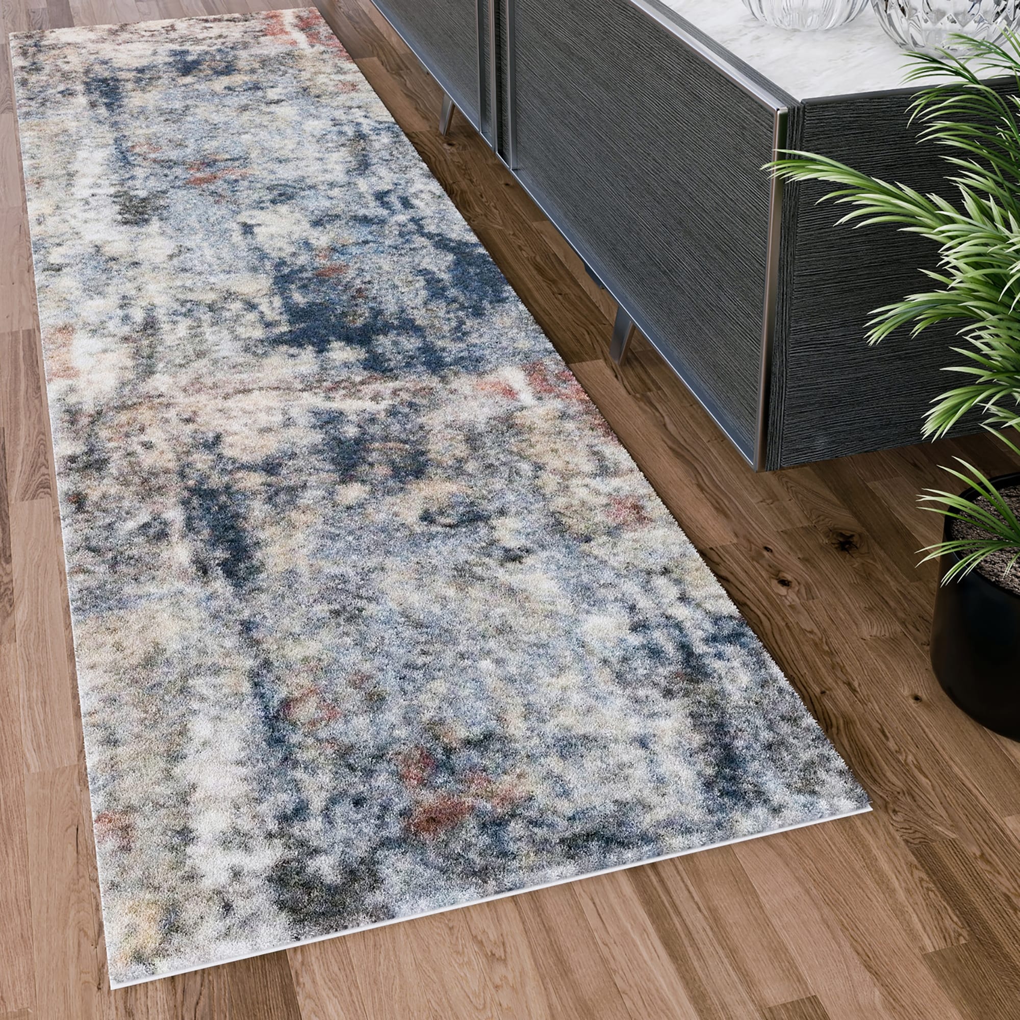 Alise Rugs Rayna Contemporary Abstract Area Rug
