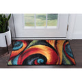 Alise Rugs Rhapsody Contemporary Abstract Area Rug Multi 53 X 73