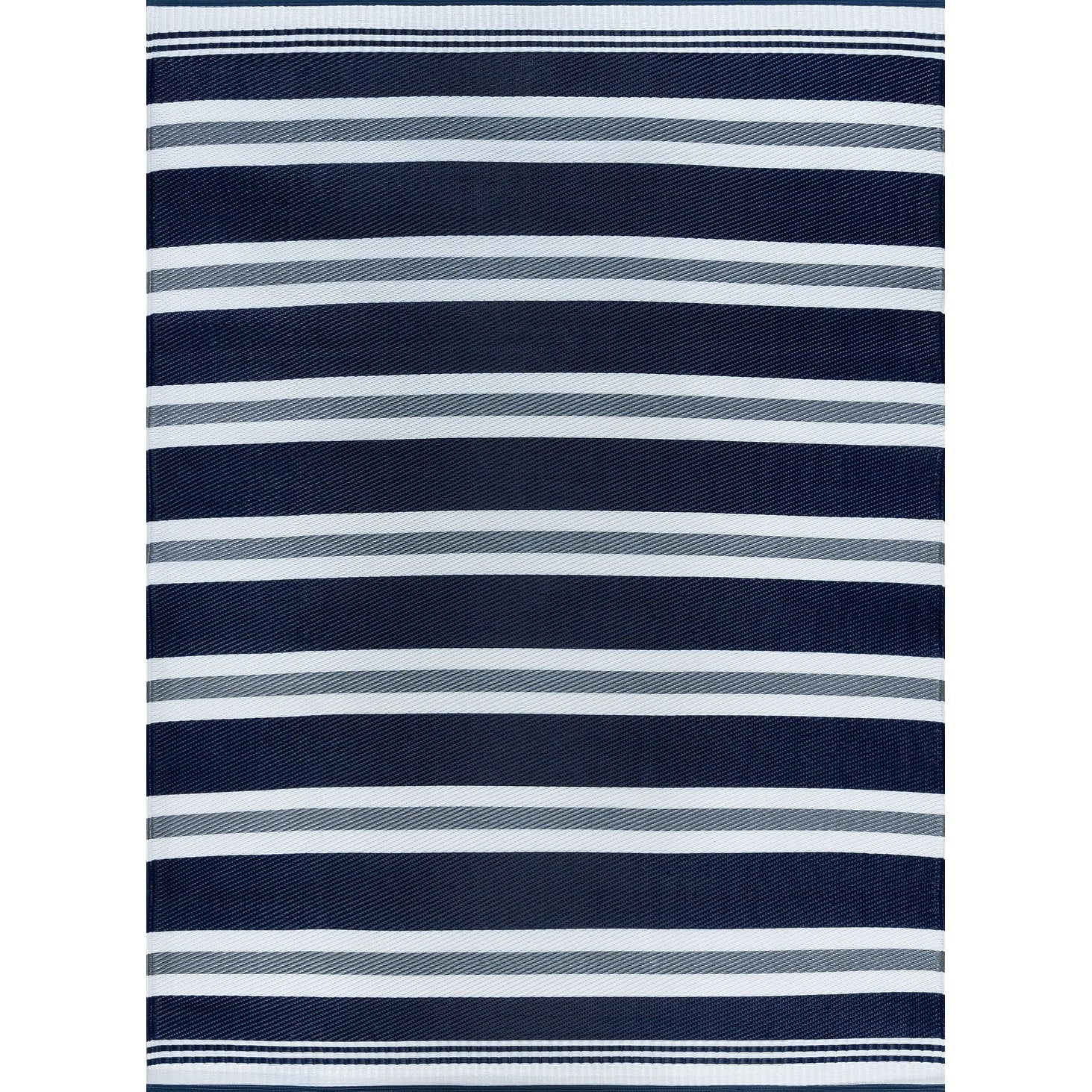Alise Rugs Sundown Contemporary Stripe Area Rug