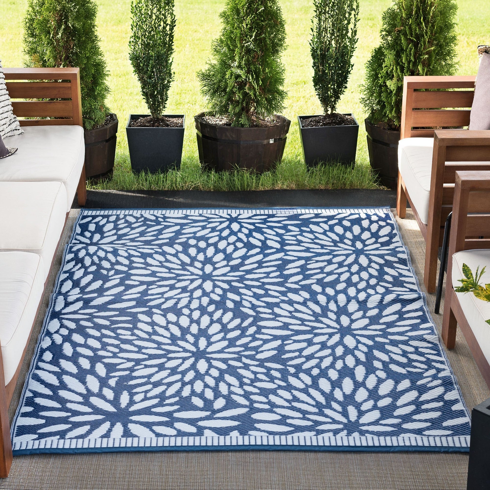 Alise Rugs Sundown Transitional Floral Area Rug