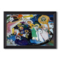 All Saints Day I 1911 Wassily Kandinsky Custom Framed Canvas