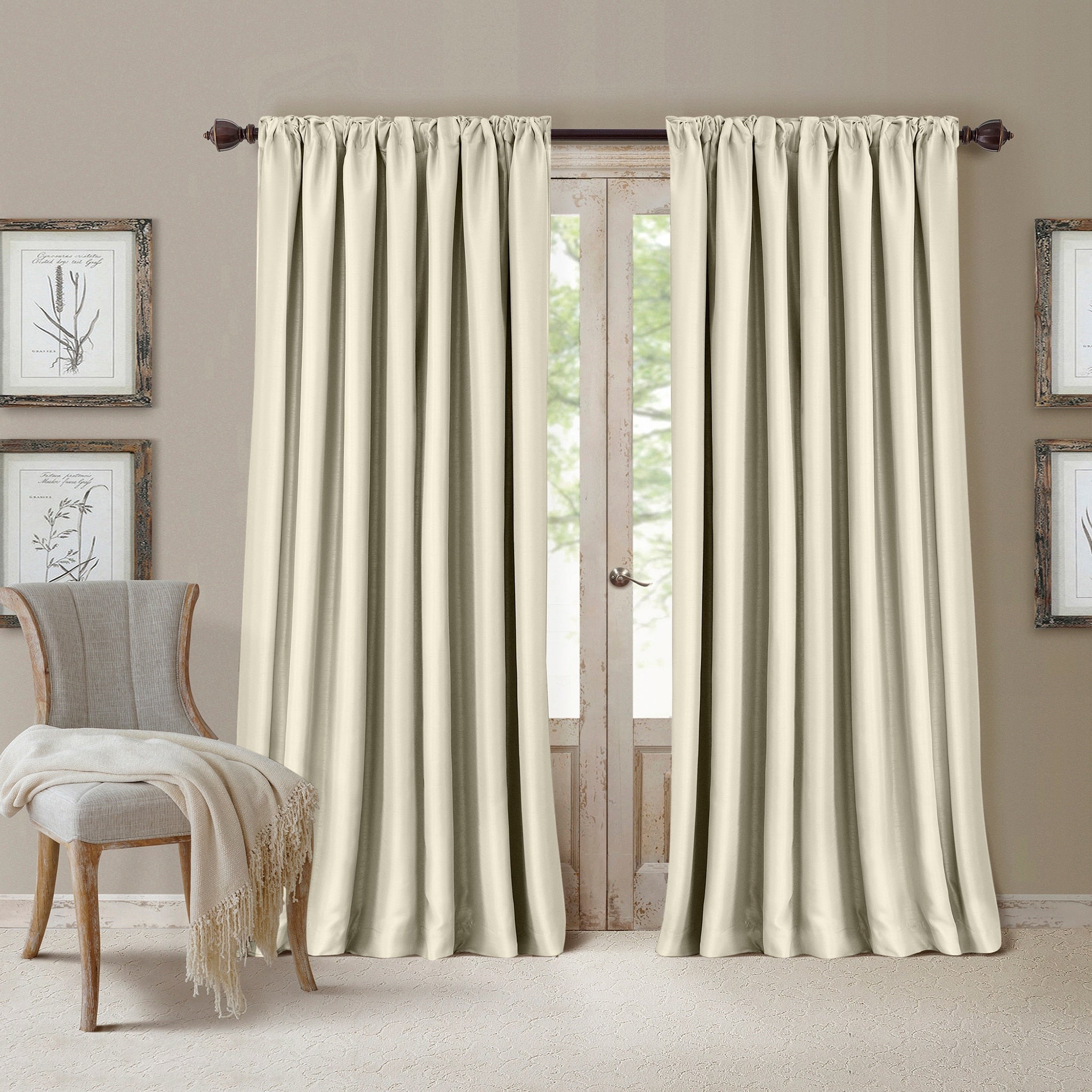 Elrene All Seasons Blackout Curtain Panel