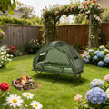 All In One Folding Camping Cots For Adults Portable Single Sleeping Cot Camping Bed