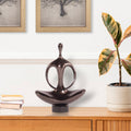 Abstract Yoga Silhouette Sculpture N A