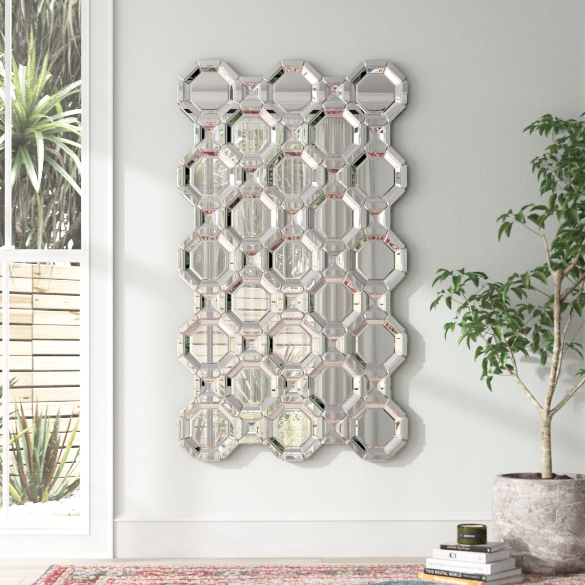Allan Andrews Crawford Modern Leaner Mirror