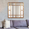 Rainforest Mirror Country Gold