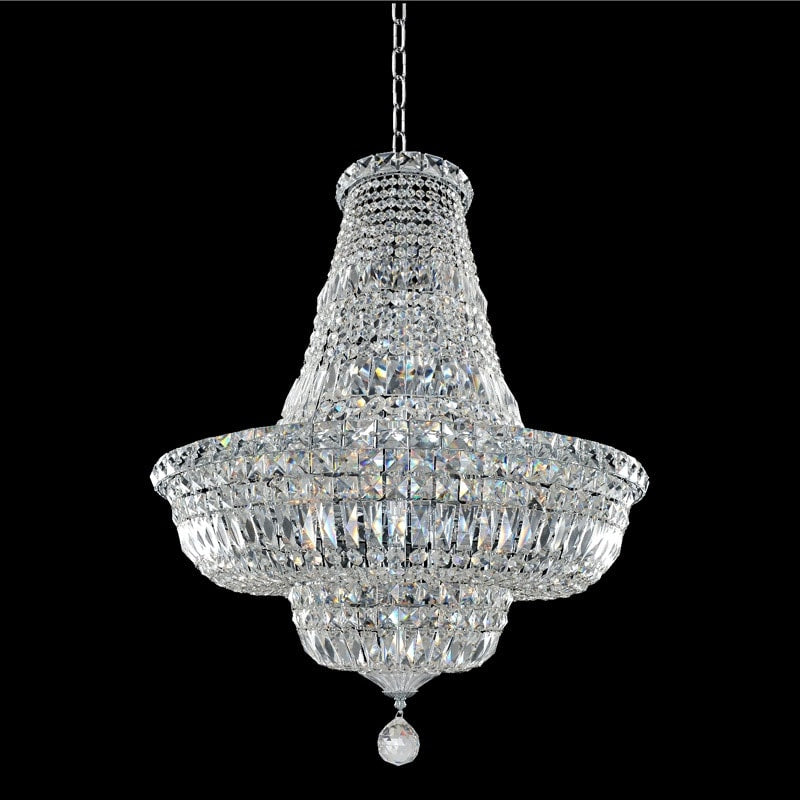 Allegri 020270 Betti 18 Light 25 Wide Crystal Empire Chandelier
