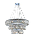 Allegri Rondelle 3 Light 36 Wide Ring Chandelier With Firenze Crystal