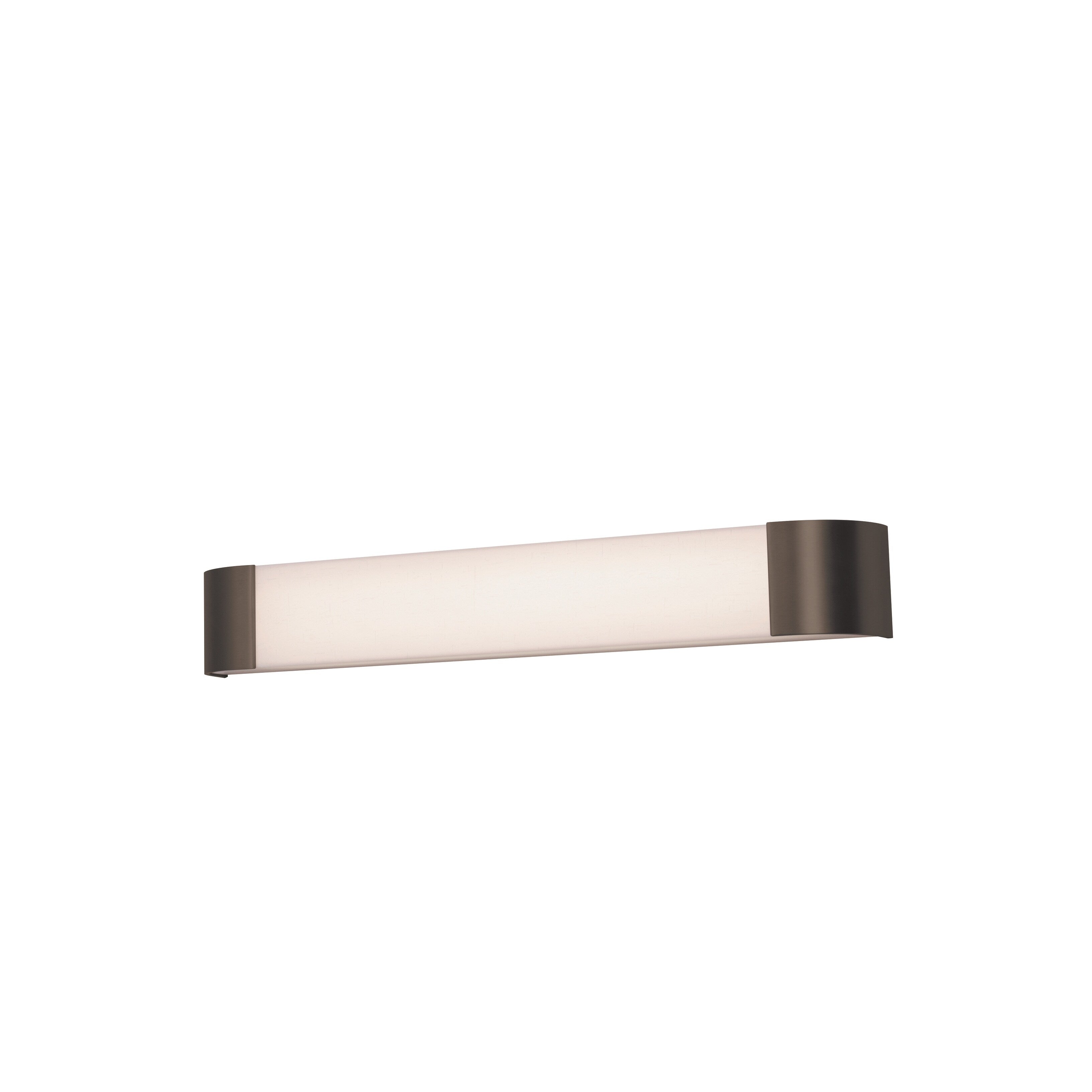 Afx Allen 3 Feet Oil Rubbed Bronze Led Vanity White Acrylic Shade