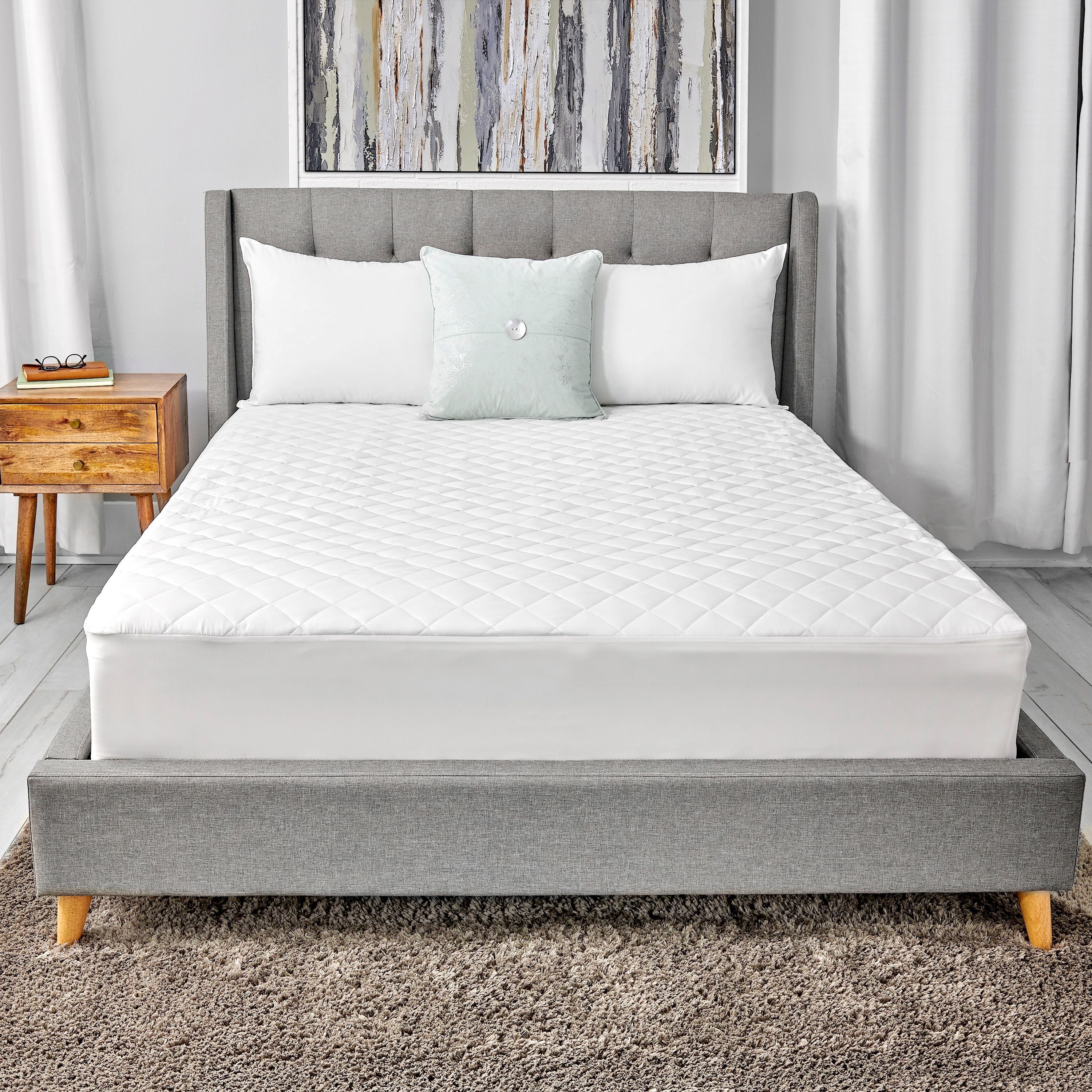 Allerease Hot Water Washable Mattress Pad
