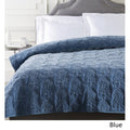 Allman Solid Medallion Cotton Quilt