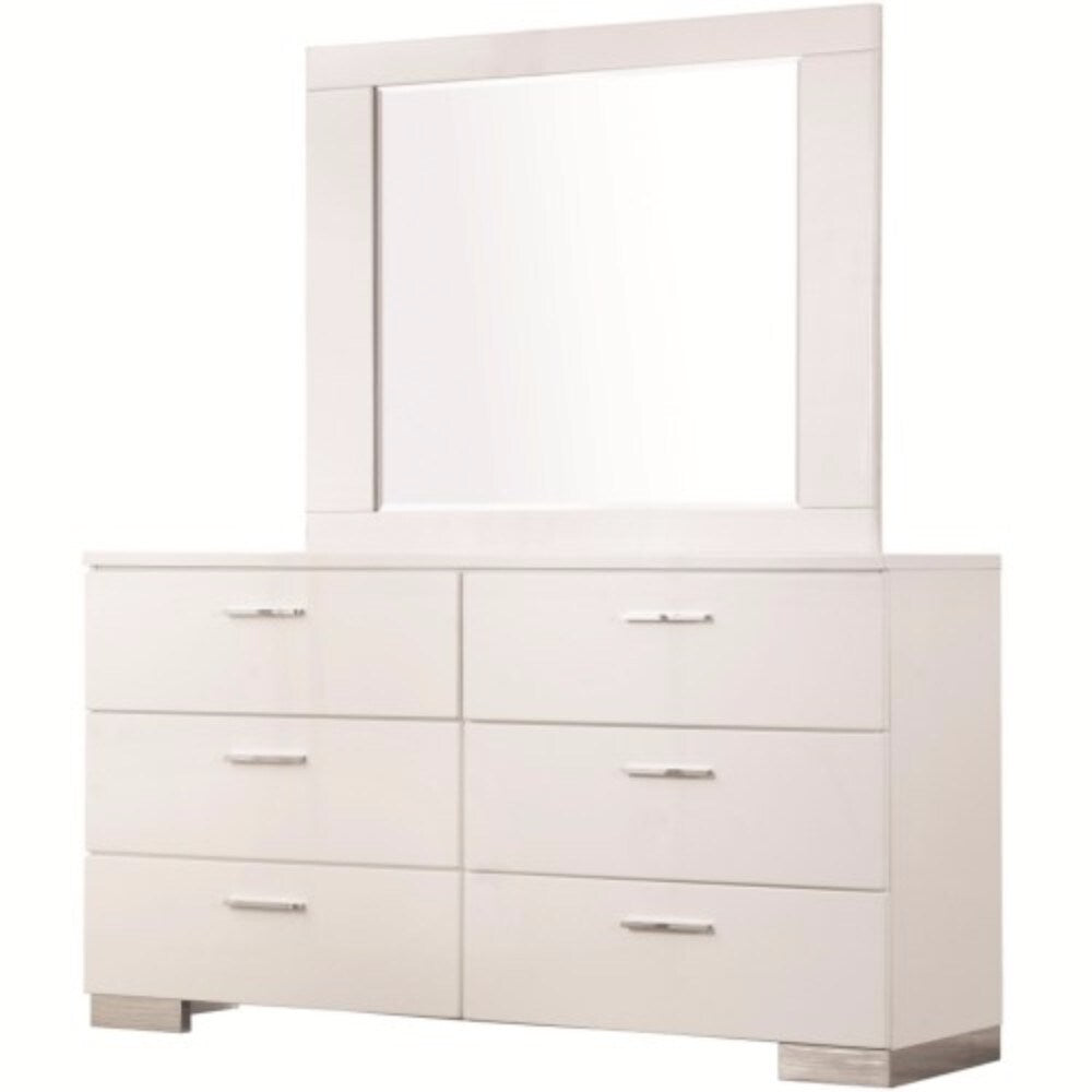 Alluring Wooden Dresser White