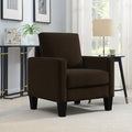 Ally Polyester Mid Century Arm Chair