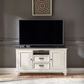 Allyson Park Wirebrushed White 56 Inch Tv Console