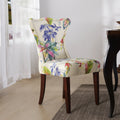 Almeria 36H Upholstered Wingback Parsons Dining Chair