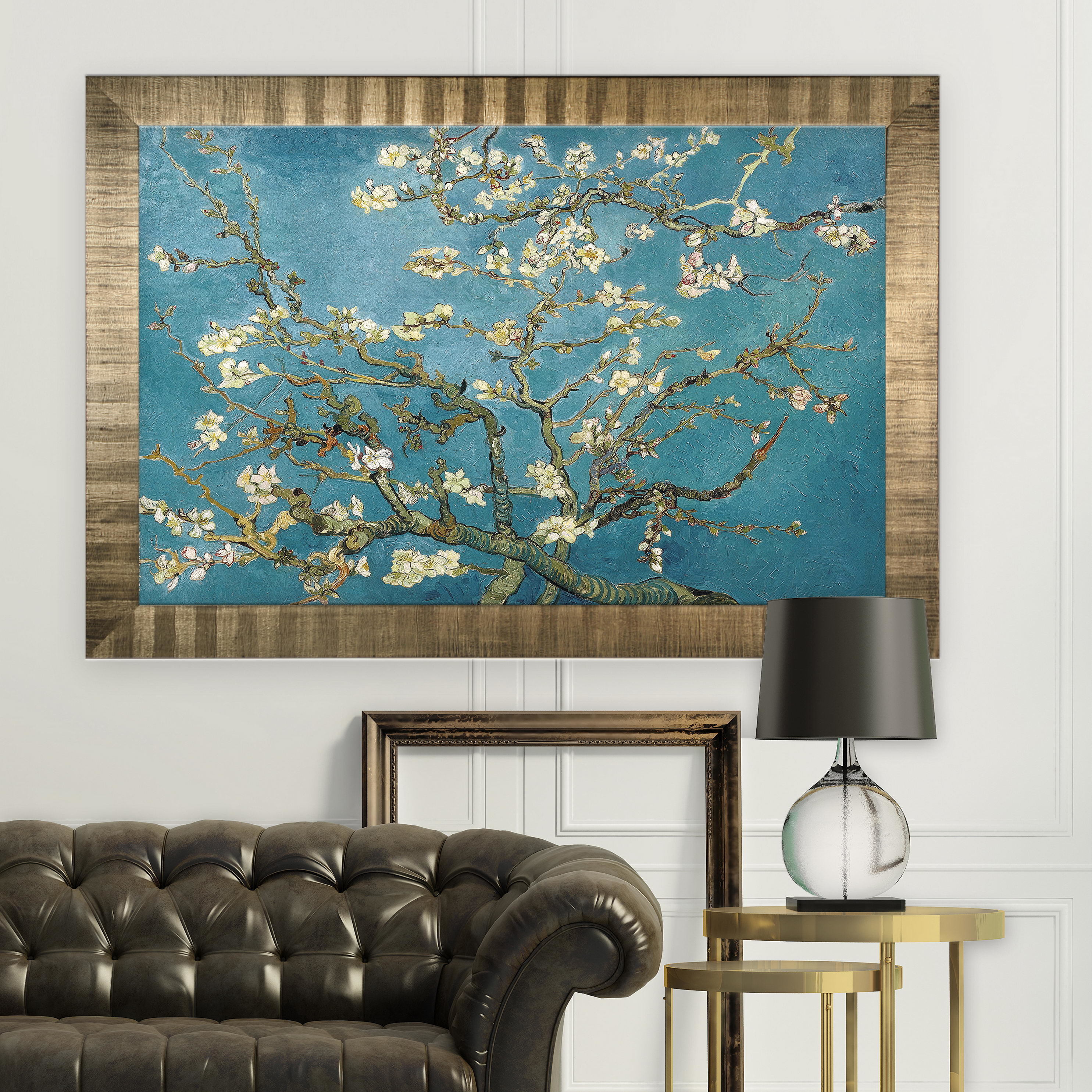 Almond Blossom By Van Gogh Antique Gold Frame