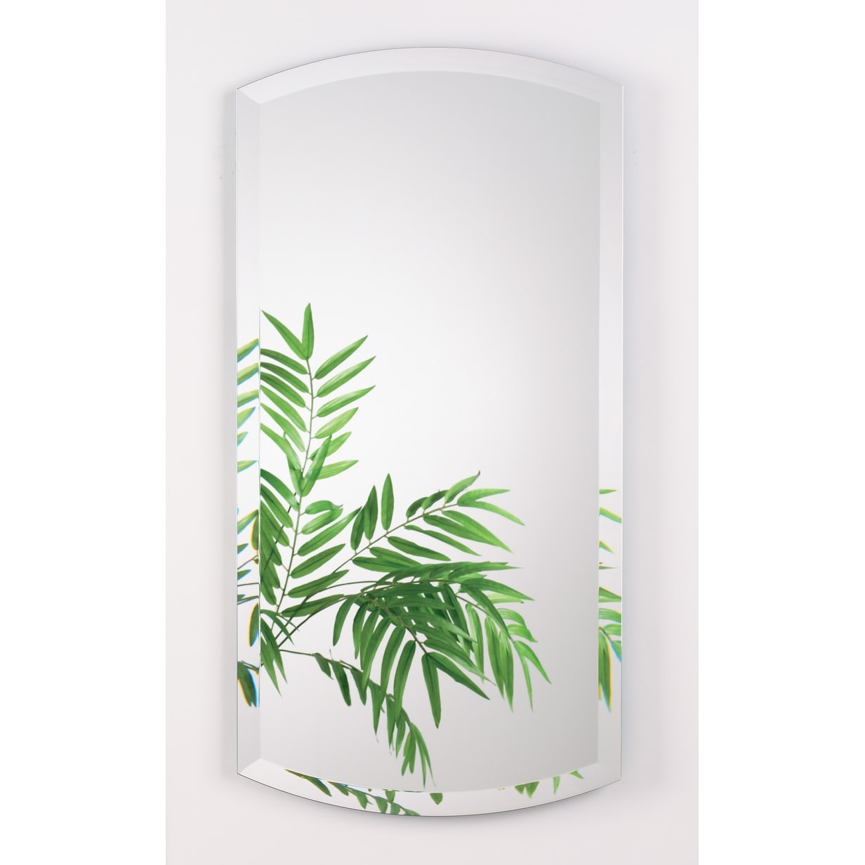 Alno 9378 102 15 1 8 X 30 Frameless Arched Mirror N A