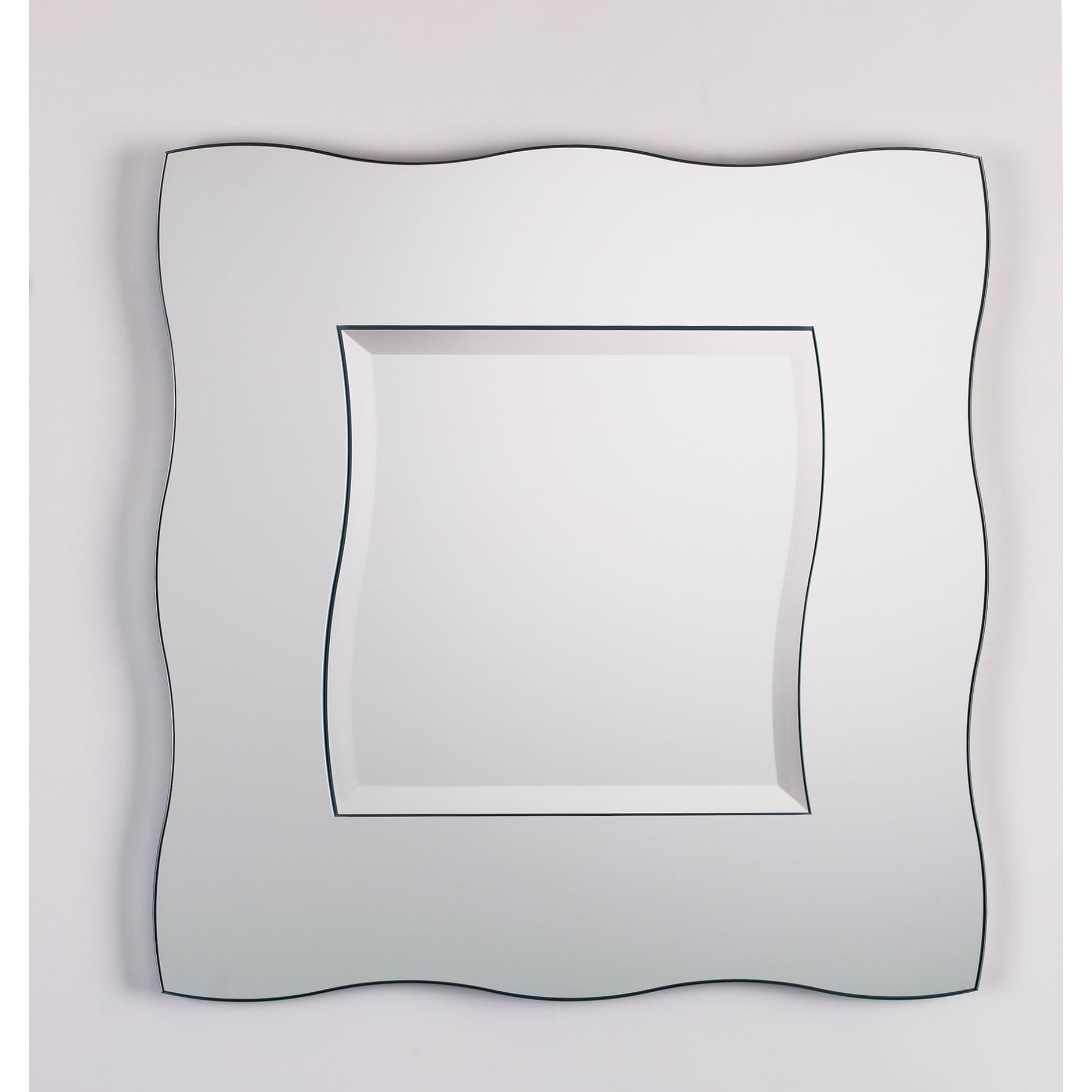 Alno 2509 102 22 X 22 Frameless Square Mirror N A