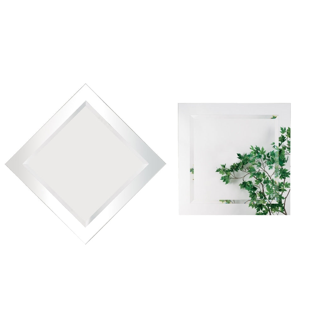 Alno 9287 102 28 X 28 Frameless Square Mirror N A