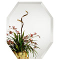 Alno 21 1 4 X 28 3 4 Inch Frameless Octagonal Mirror Natural