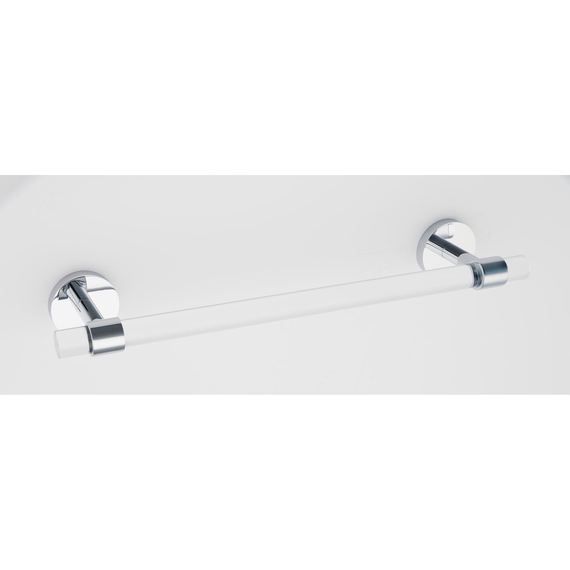 Alno A7220 18 Contemporary Acrylic 18 Wide Towel Bar