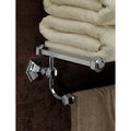 Alno A7726 24 Nicole 26 W Towel Rack Shelf With Towel Bar Made From