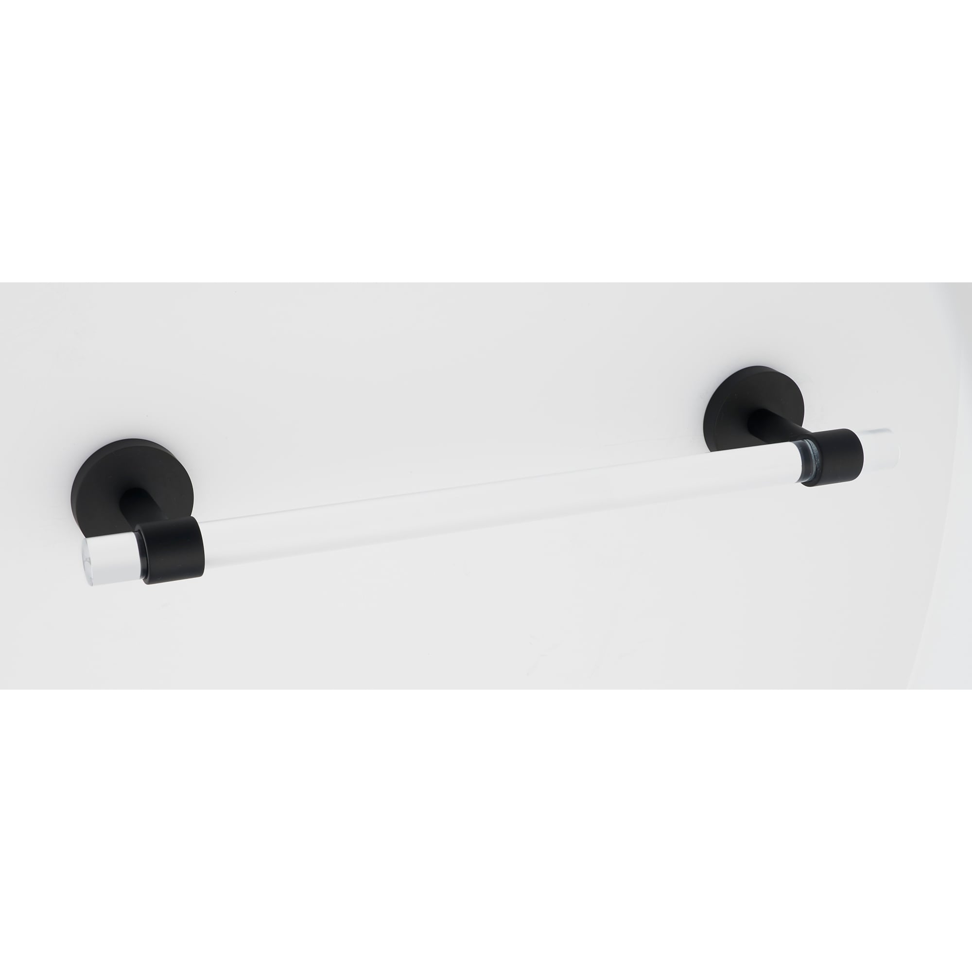 Alno A7220 24 Contemporary Acrylic 24 Wide Towel Bar