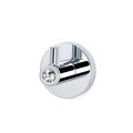 Alno C8380 Contemporary I Crystal Single Robe Hook